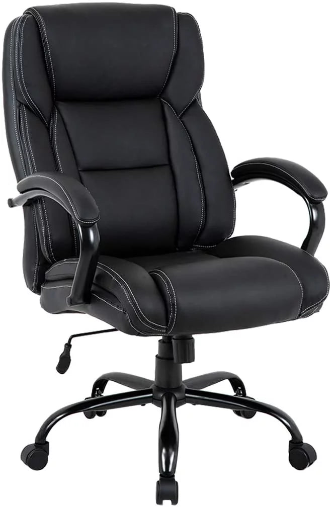 Black High Back Ergonomic Computer Chair with Lumbar Support L69713