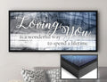 Brown Bronze Wood Framed Canvas Wall Decor G217
