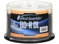 50GB BD-R DL White Inkjet Printable Blu-ray Double Layer Recordable Media, 50-Disc Spindle Q757800